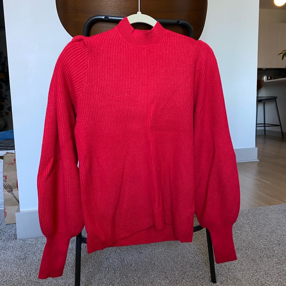 Anthropologie mock turtle neck sweater